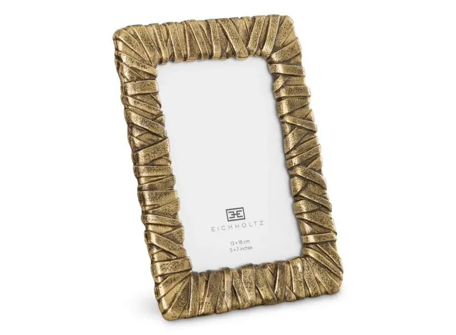 Fotorahmen 'Chriswick ' - set of 2 - Antique brass finish