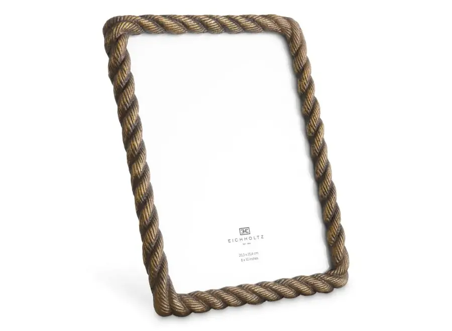 Photo frame 'Corwyn' - set of 2 - Antique brass finish