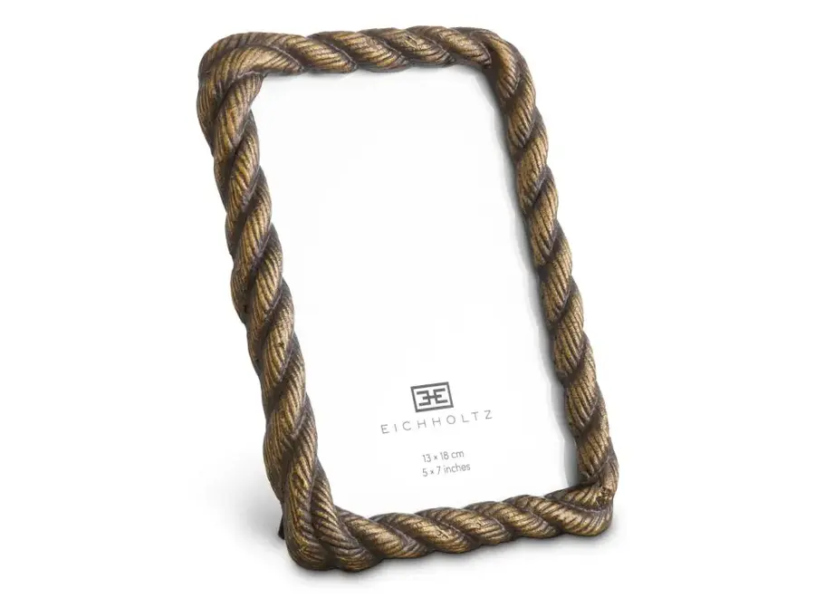 Cadre photo 'Corwyn' - set of 2 - Antique brass finish