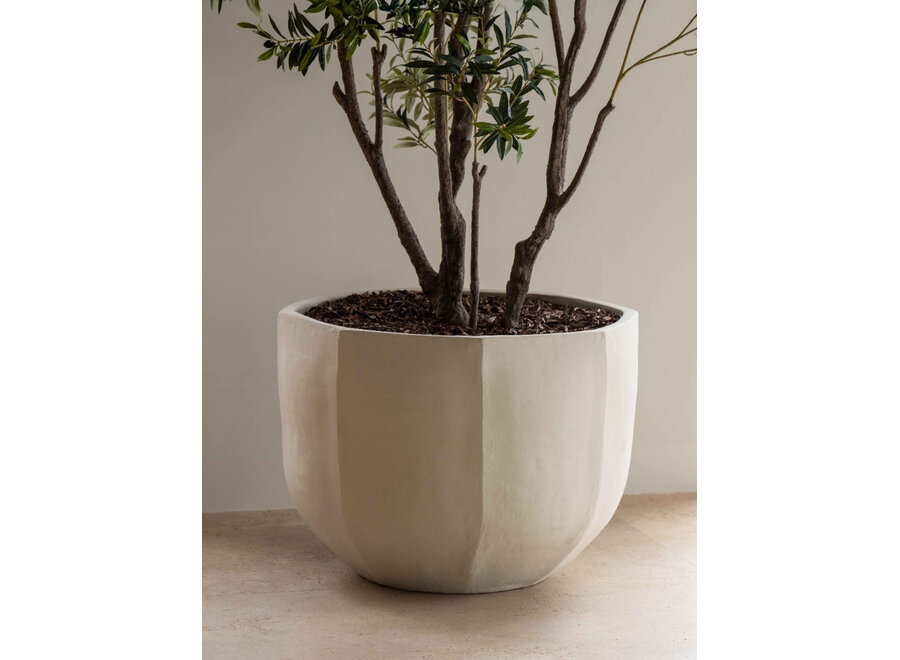 Jardinière 'Bali' Sand - M
