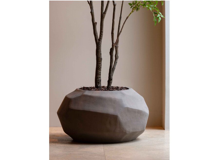 Plantenbak 'Lima' Grey - M