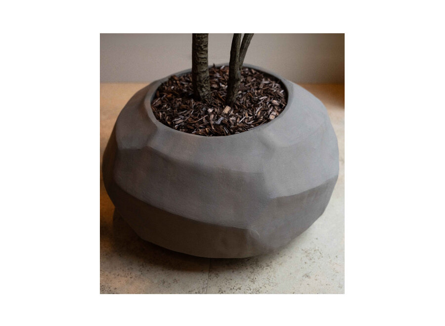 Plantenbak 'Lima' Grey - M