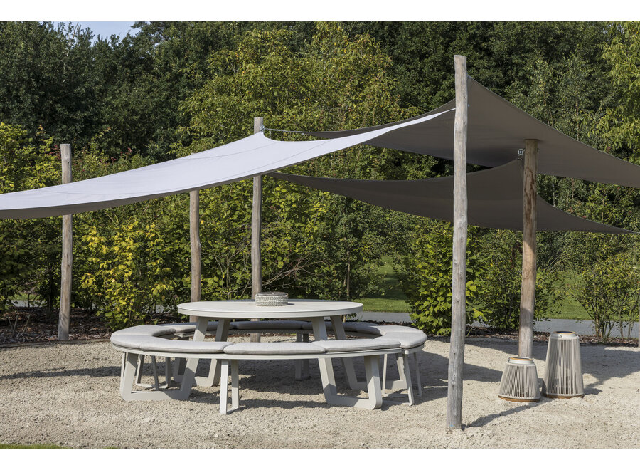 Lantern 'Tinos' - Teak/Salix