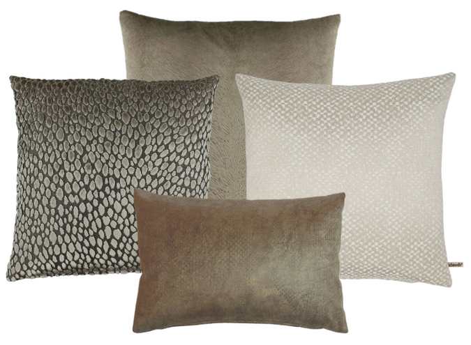 Combinaison de coussins Brown: Perla, Speranza, Annalies & Hagir