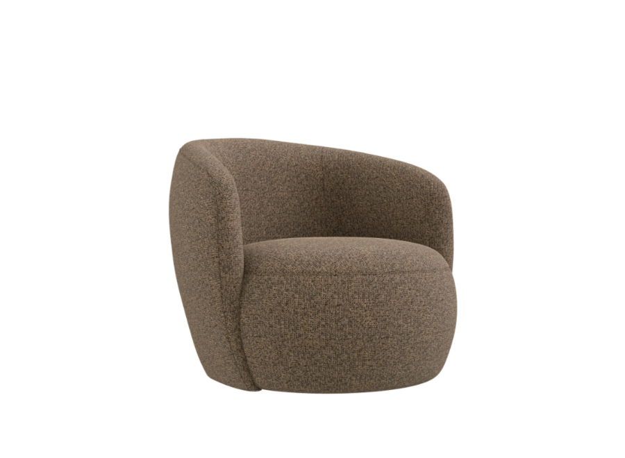 One seater swivel 'Axona' - Brown