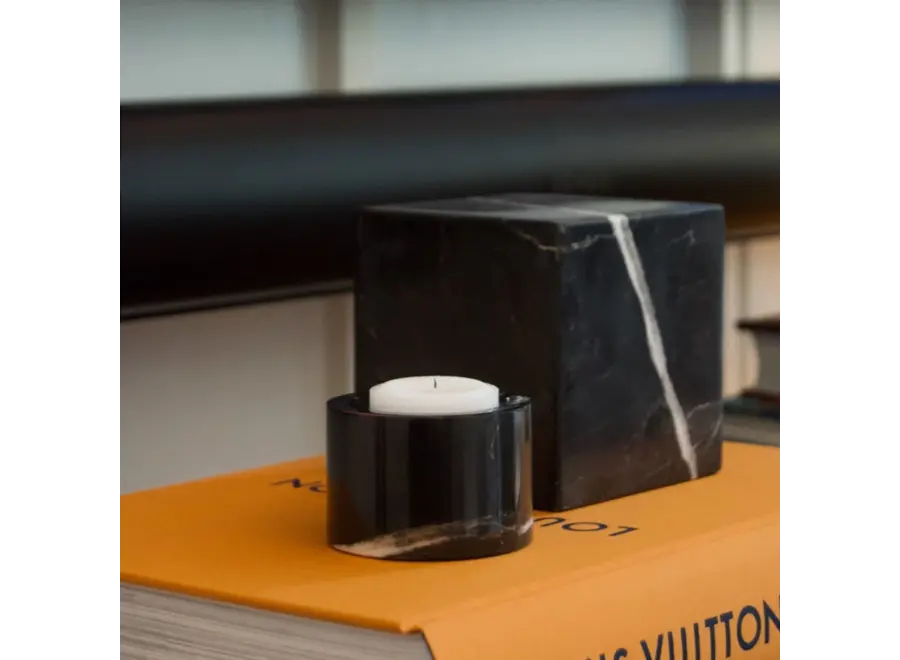 Tealight holder - Black