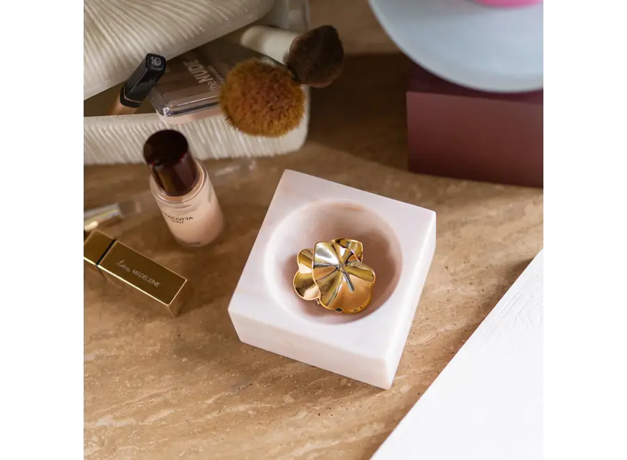 Small square dish - Pink