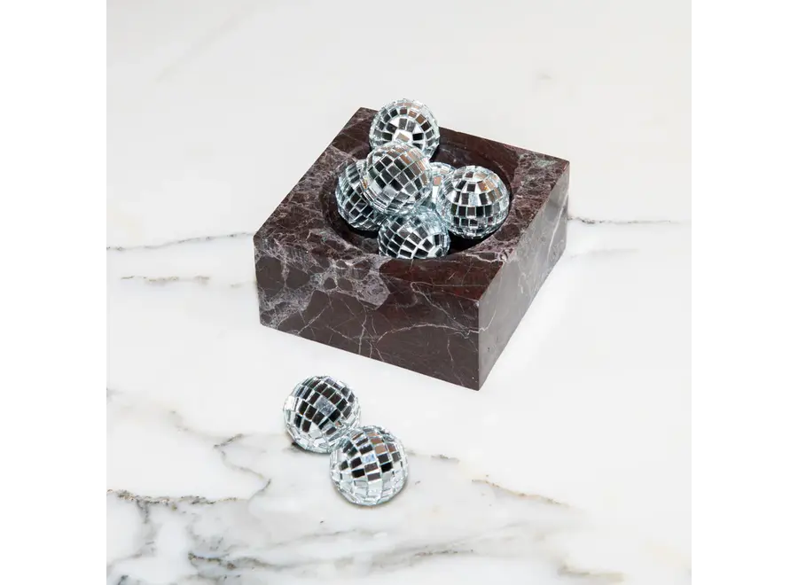 Blokschaaltje - Burgundy