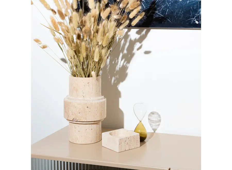 Petit plat carré - Beige