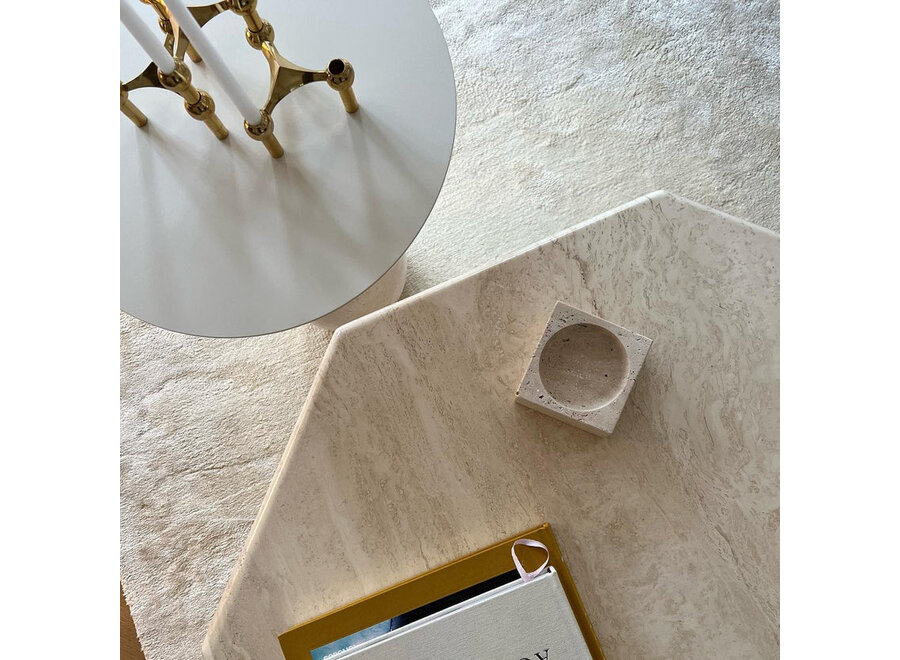 Blokschaaltje - Beige