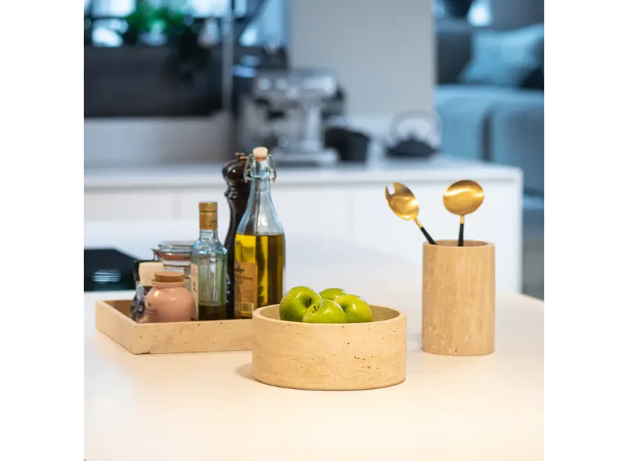 Tablett - Square - Beige