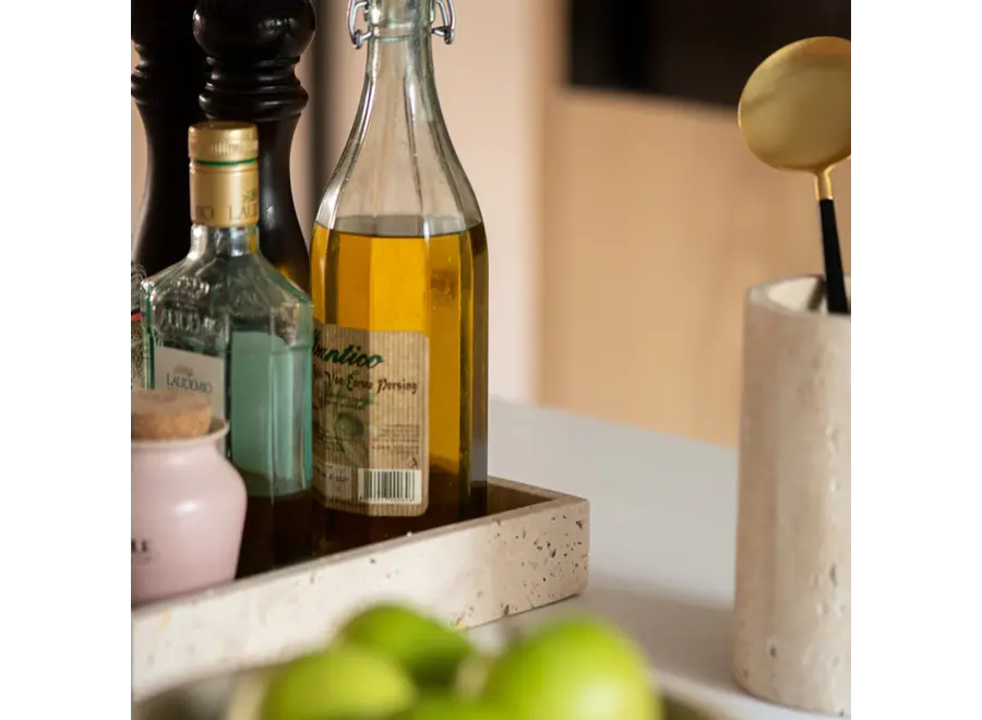 Tablett - Square - Beige