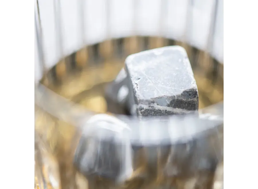 Würfel - Marble - Set of 10 - Black