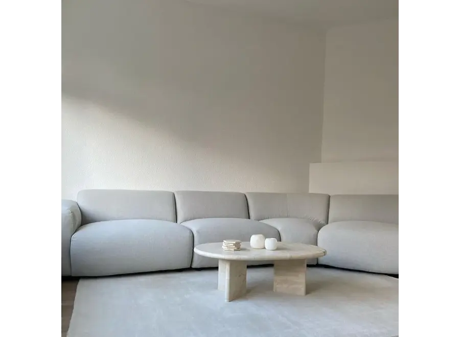 Untersetzer - Hexagon - Set of 4 - Beige