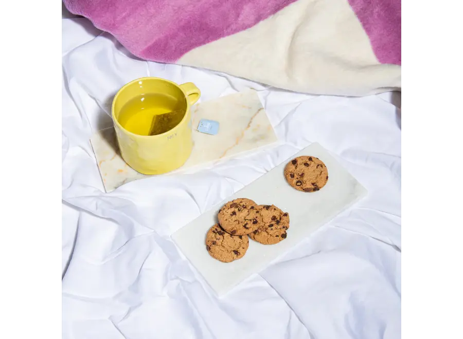 Servierbrett - Rectangular - XS - White