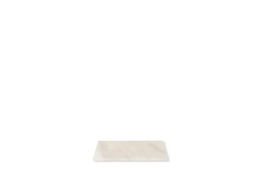 Servierbrett - Rectangular - S - White