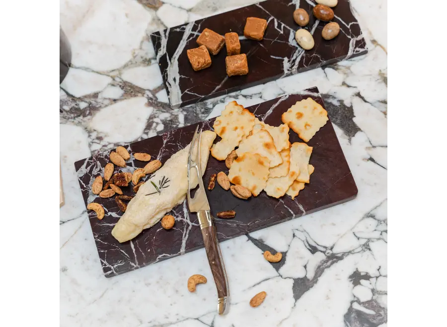 Serving board - Rectangular - S - Burgundy