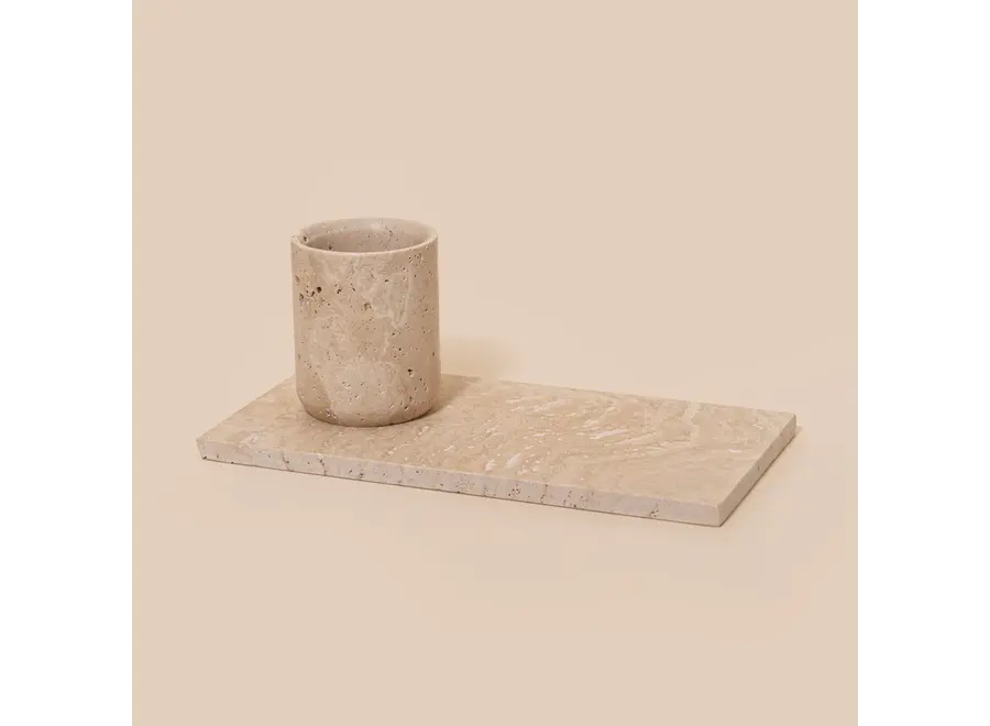 Serveerplankje - Rectangular - S - Travertine