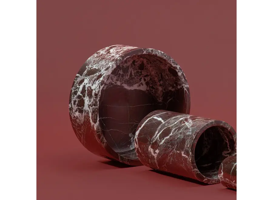 Obstschale - Burgundy