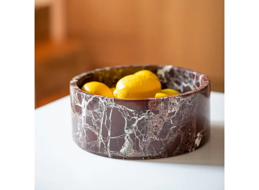 Fruit bowl - Burgundy
