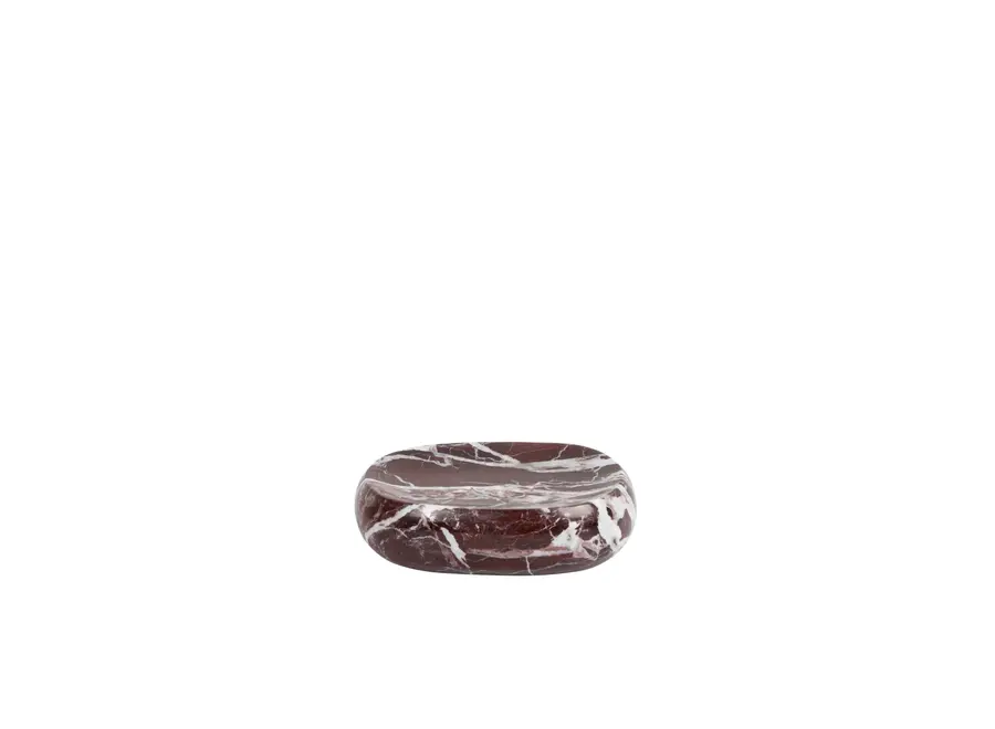 Soap dish - 'Classic' - Burgundy