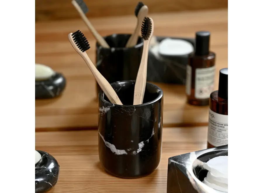 Toothbrush holder - 'Classic' - Black