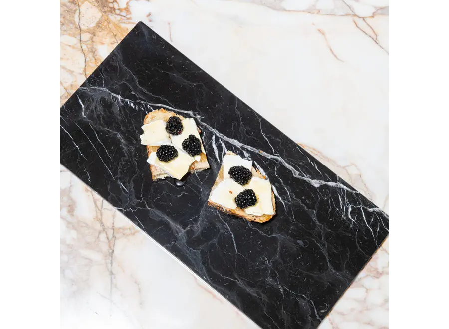 Serving board - Rectangular - M - Black