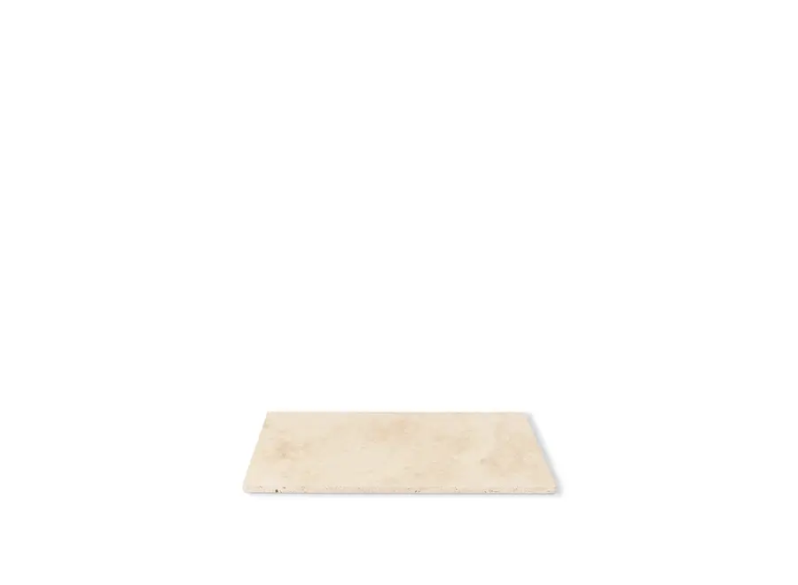 Servierbrett - Rectangular - M - Travertine