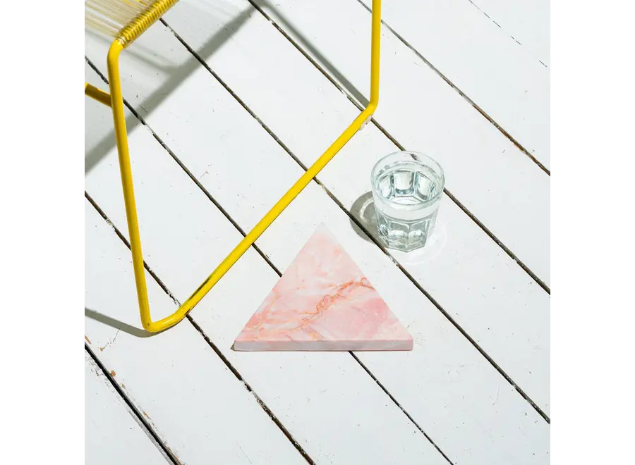 Untersetzer - Triangle - Pink