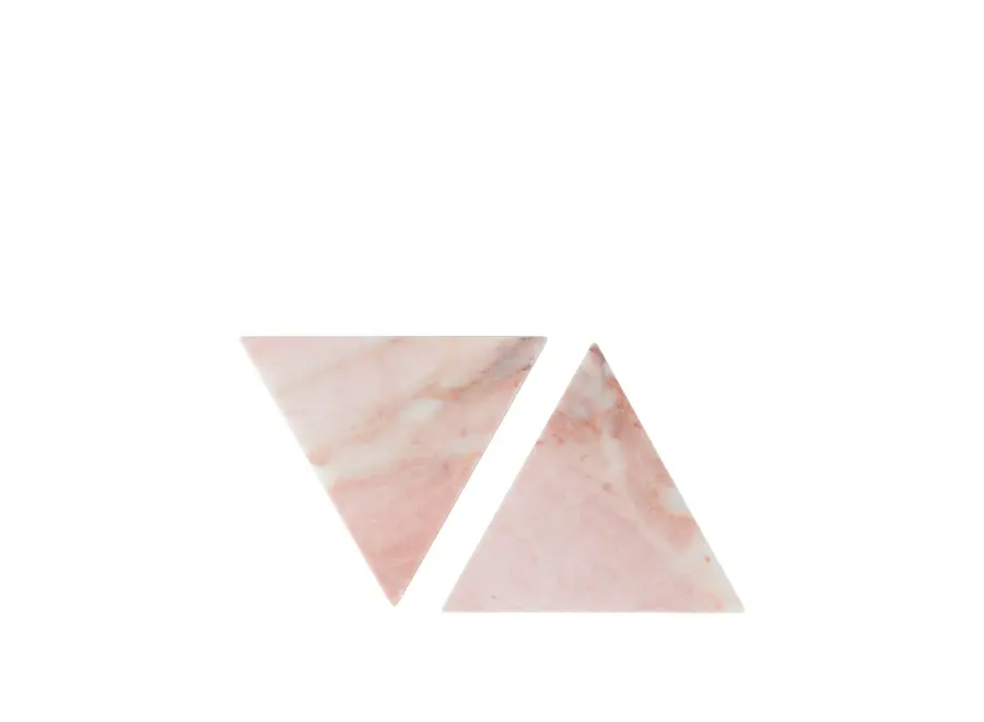 Onderzetters - Triangle - Pink