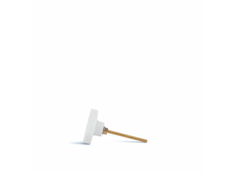 Deurknop - Round - White