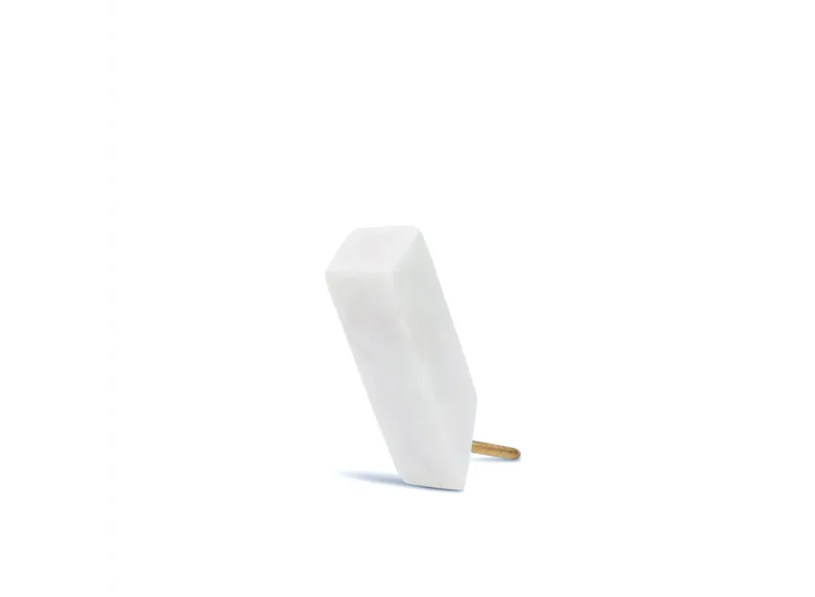 Kapstokhaak - L - White