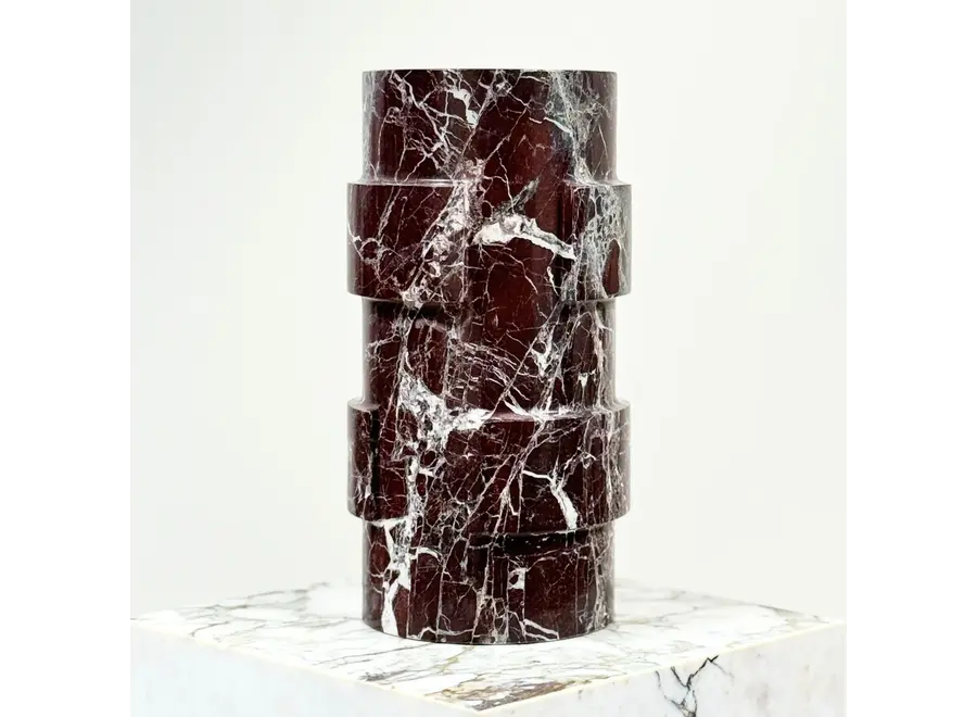 Vase - 'Vida' - Burgundy