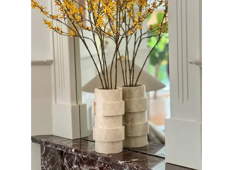 Vase - 'Vida' - Beige