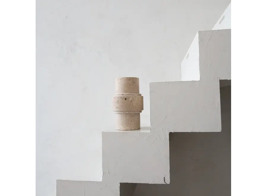Vaas - 'Column' - Beige