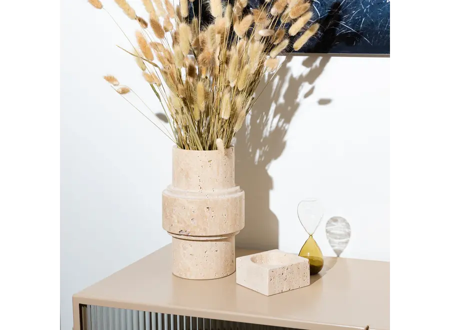 Vaas - 'Column' - Beige
