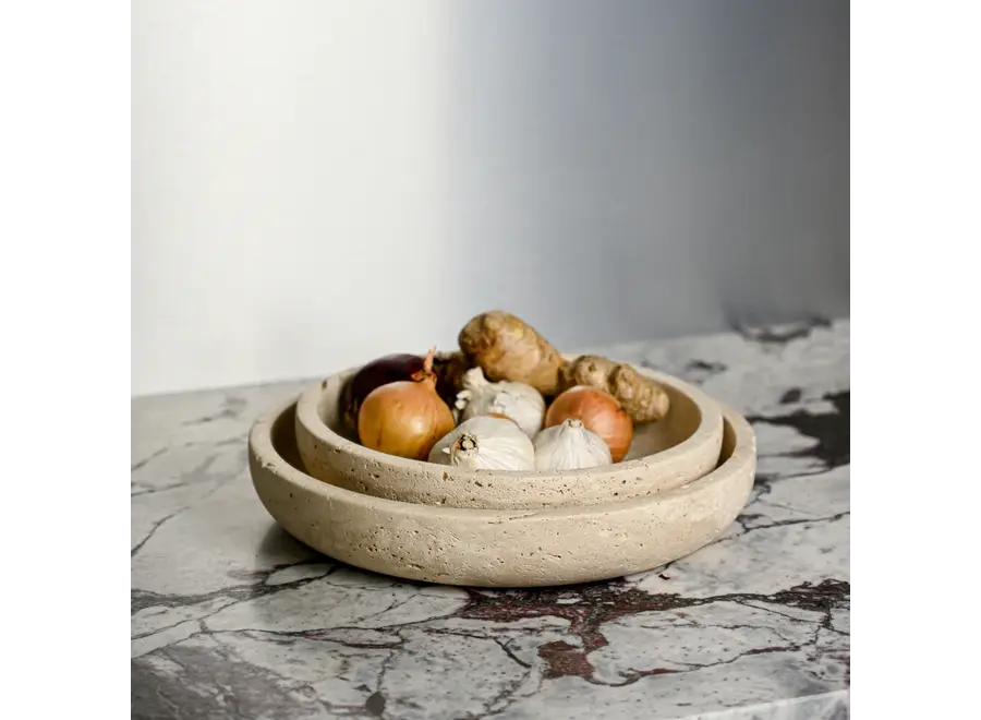 Bowl -  'Luna' - L - Beige