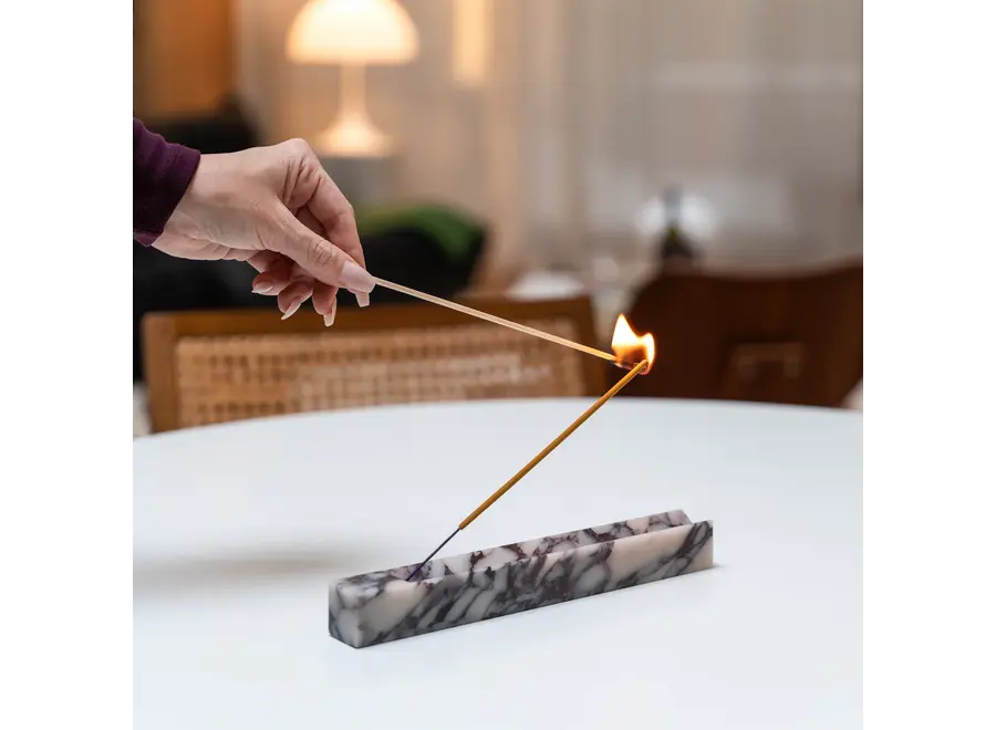 Porte-encens - Calacatta