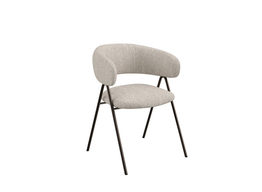 Eetkamerstoel 'Orbis' - Eva Beige