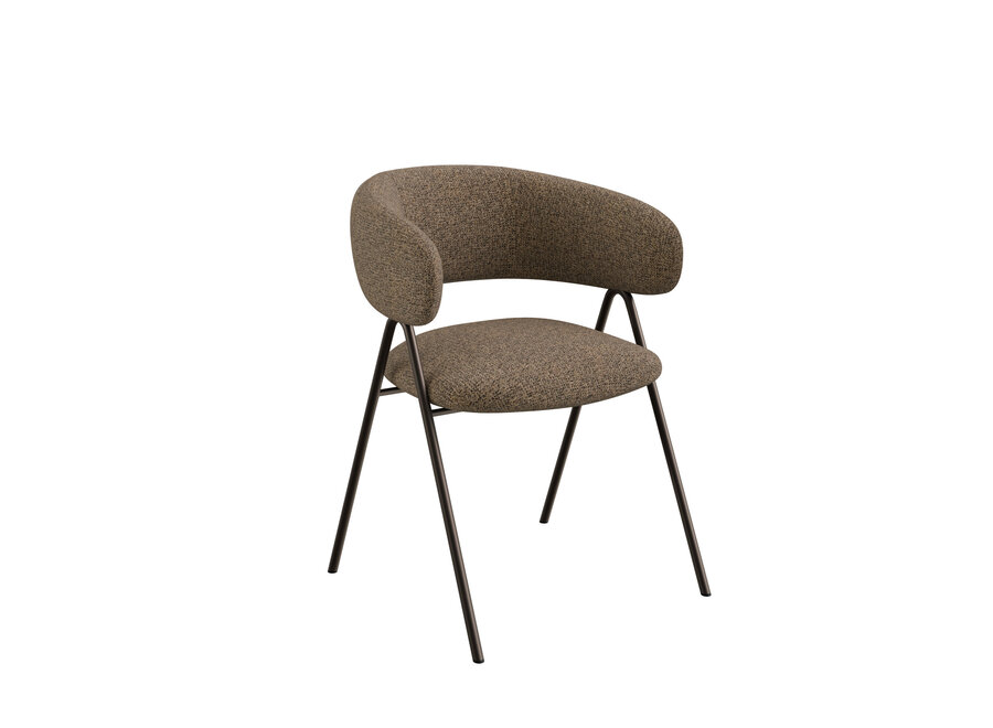 Chaise de salle à manger 'Orbis' - Eva Brown 440