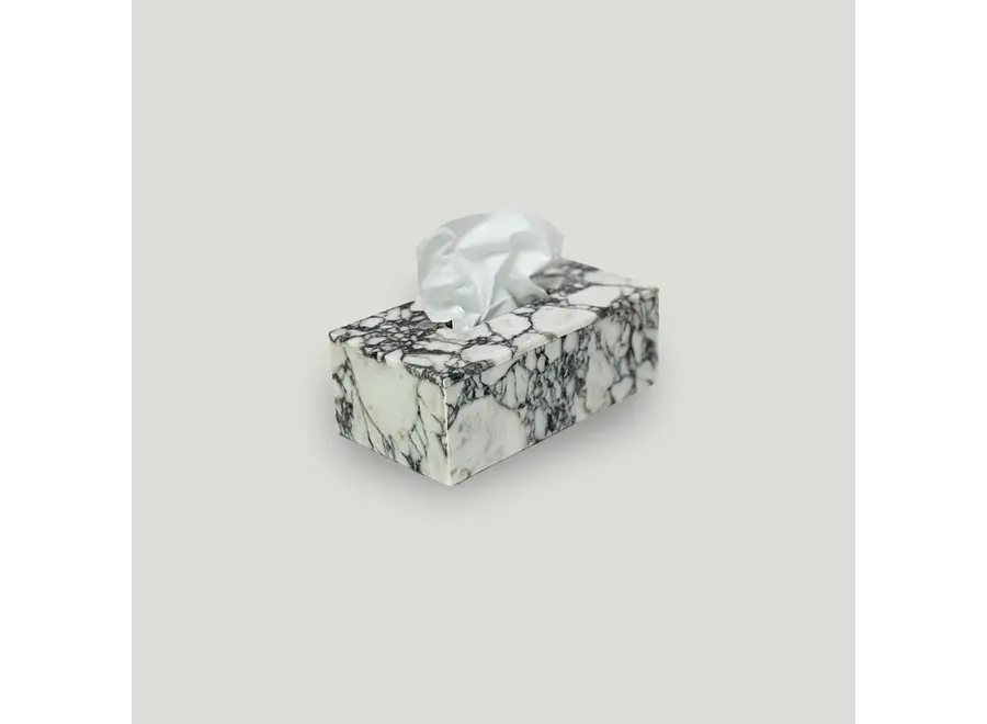 Tissue houder - Calacatta