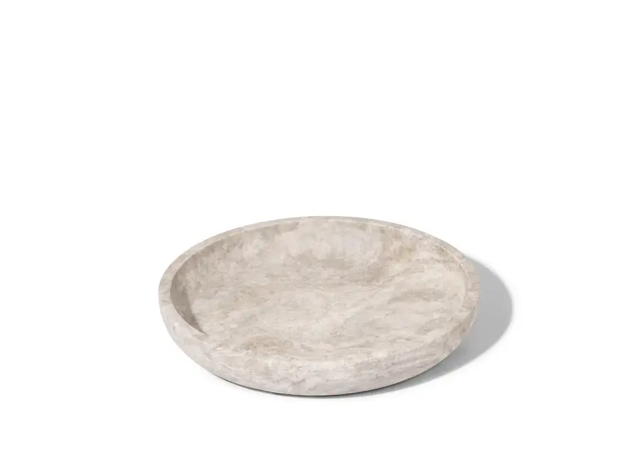 Bowl - 'Luna' - L - Silver