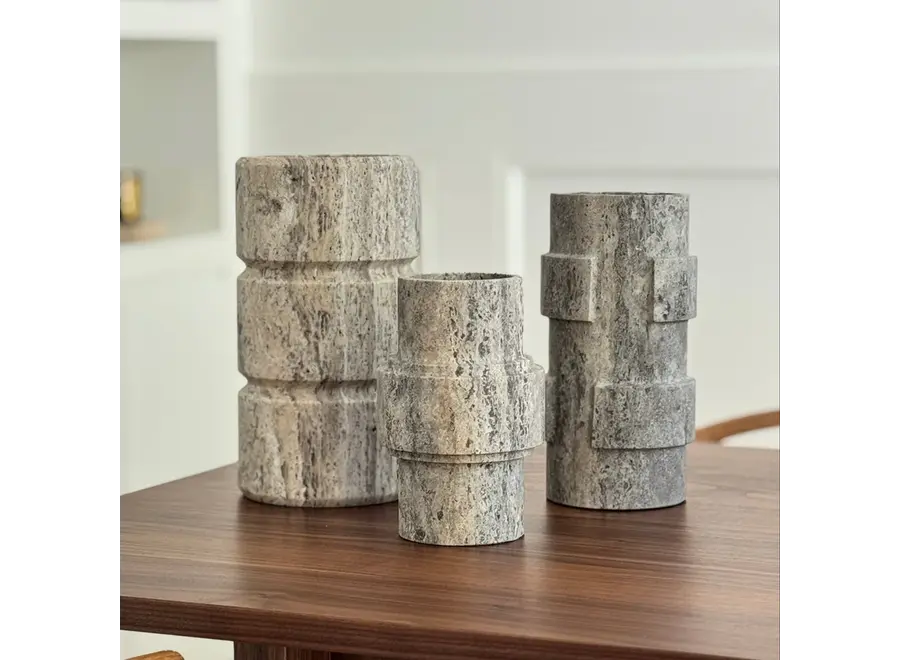 Vase -  'Vida' - Silver