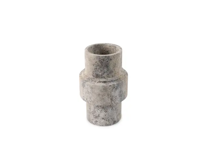 Vase - 'Column' - Silver