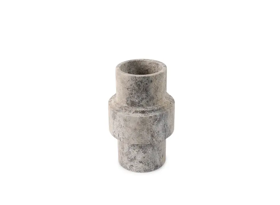 Vase - 'Column' - Silver