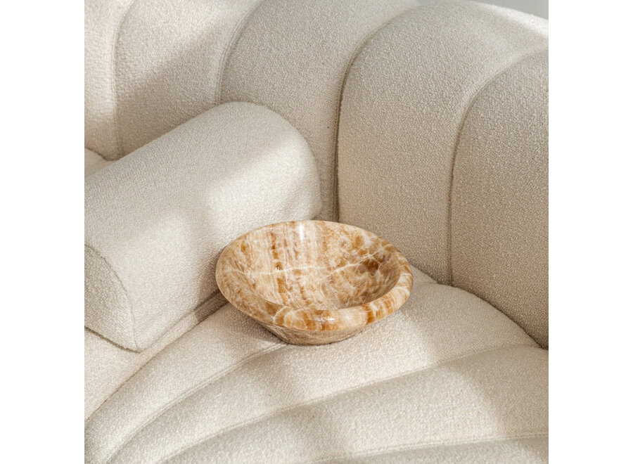 Bowl -  'SNOB 25' - Brown Onyx