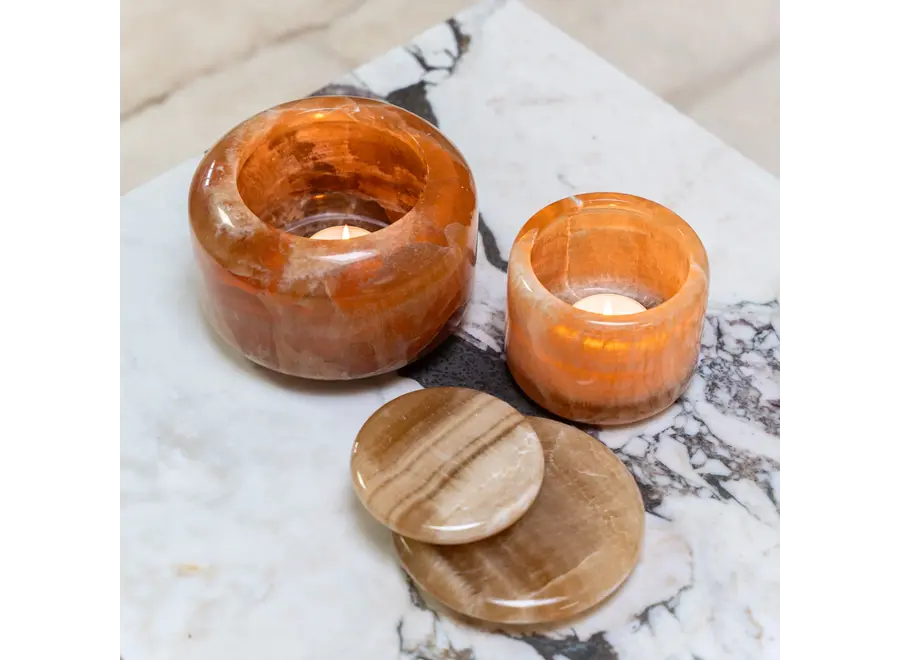 Pot - 'Honey 150' - Brown Onyx