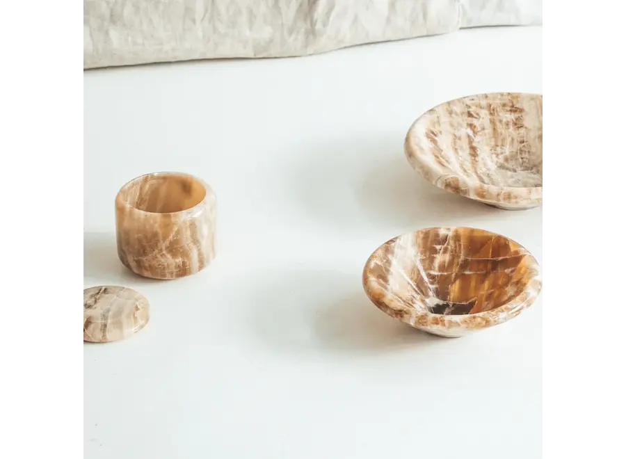 Pot - 'Honey 150' - Brown Onyx