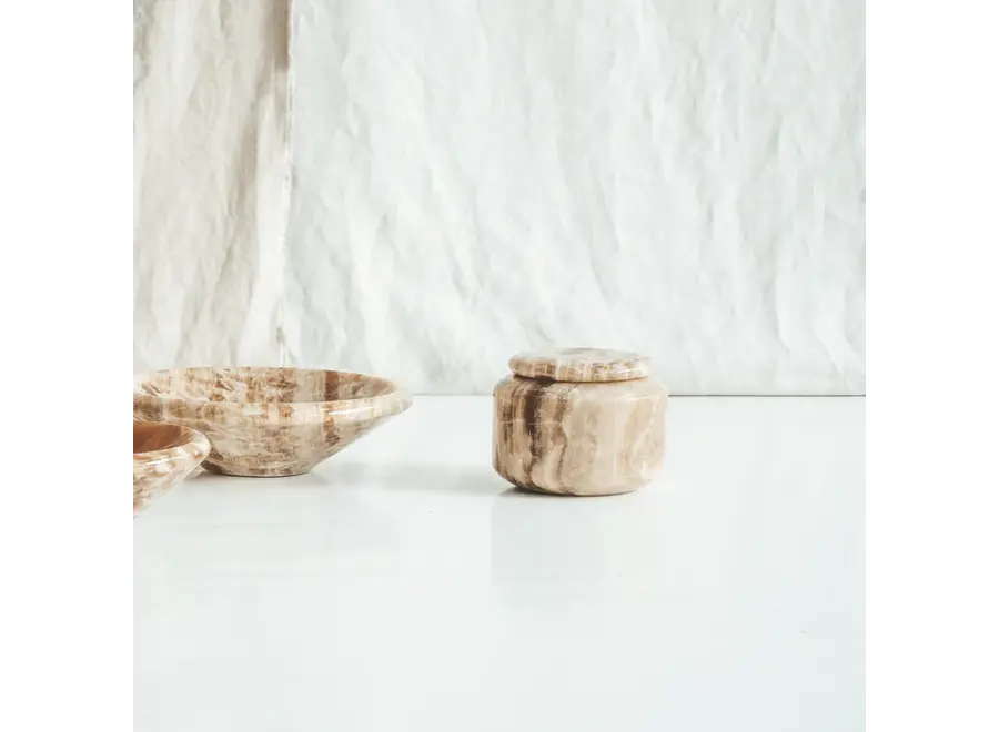 Pot - 'Honey 190' - Brown Onyx