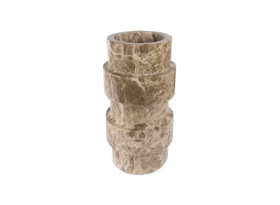 Vase -  'Vida' - Brown
